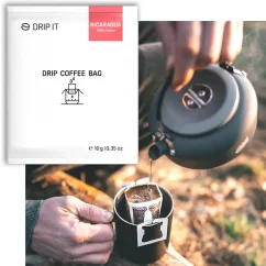 Drip it Káva mletá ve filtru Nicaragua Prodecoop 10 g