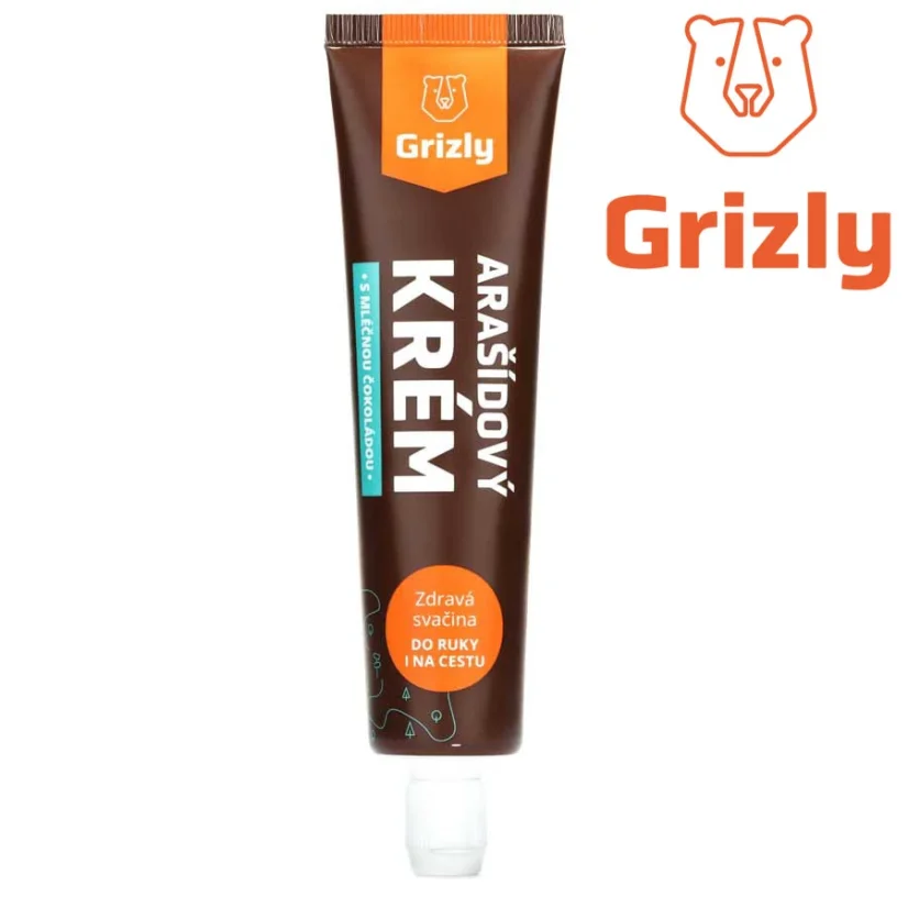 Grizly Arašídový krém s mléčnou čokoládou