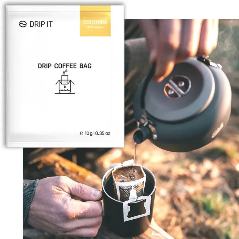 Drip it Káva mletá ve filtru Colombia Sierra Nevada 10 g