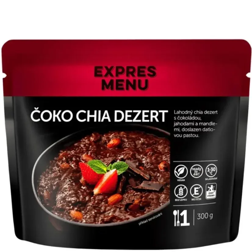 Expres Menu Čoko chia dezert