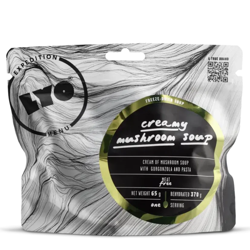 Lyofood Krémová houbová polévka s gorgonzolou a těstovinami