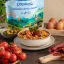 Lyommy Szakszuka z chorizo i oliwkami