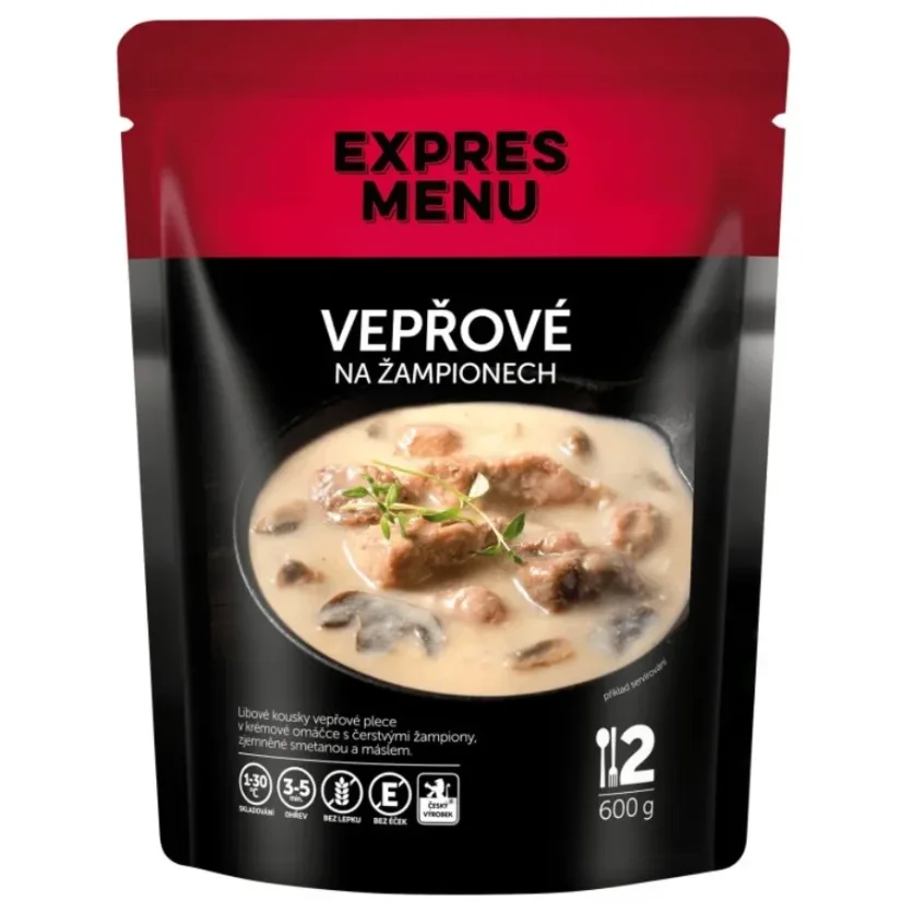Expres Menu Vepřové na žampionech