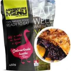 Adventure Menu Svatomartinská husička se zelíčkem a knedlíčkem
