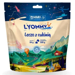 Lyommy Lečo s cuketou a mletým masem Lyommy Lečo s cuketou a mletým masem