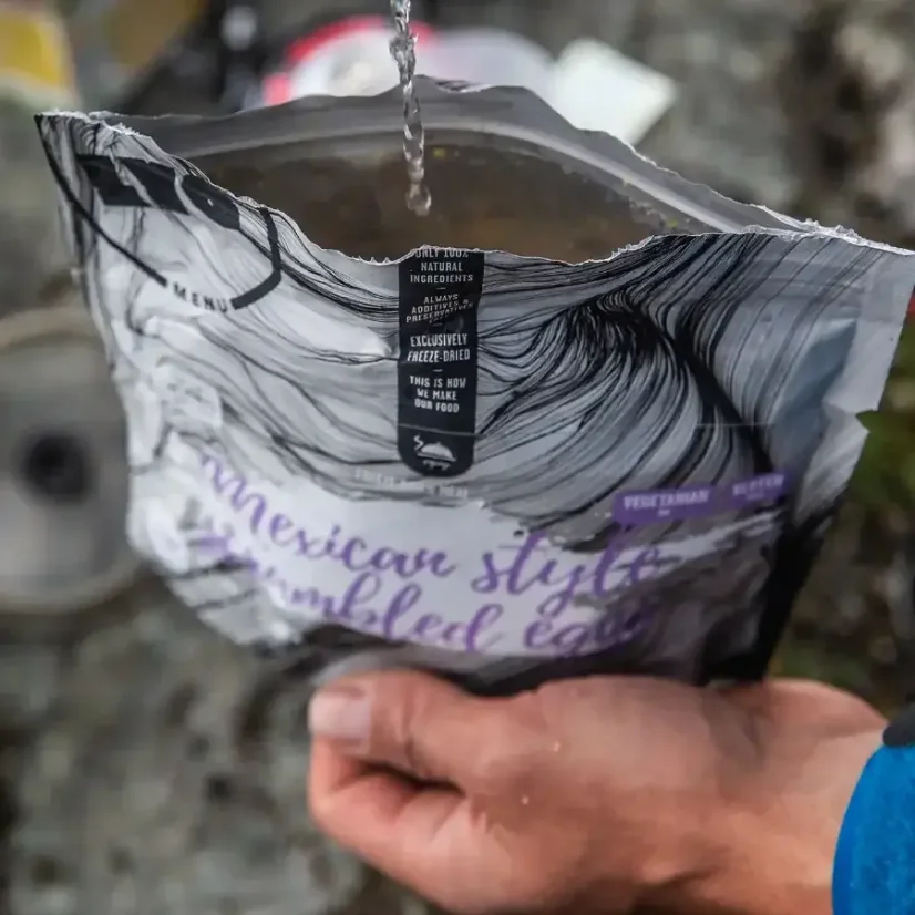 Lyofilizovaná míchaná vejce po mexicku Lyofood