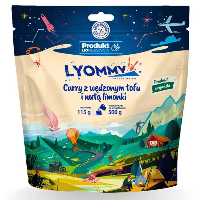 Lyommy Kari s uzeným tofu a nádechem limetky