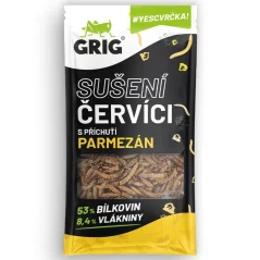 Grig Křupaví červíci Parmezán Grig Křupaví červíci Parmezán