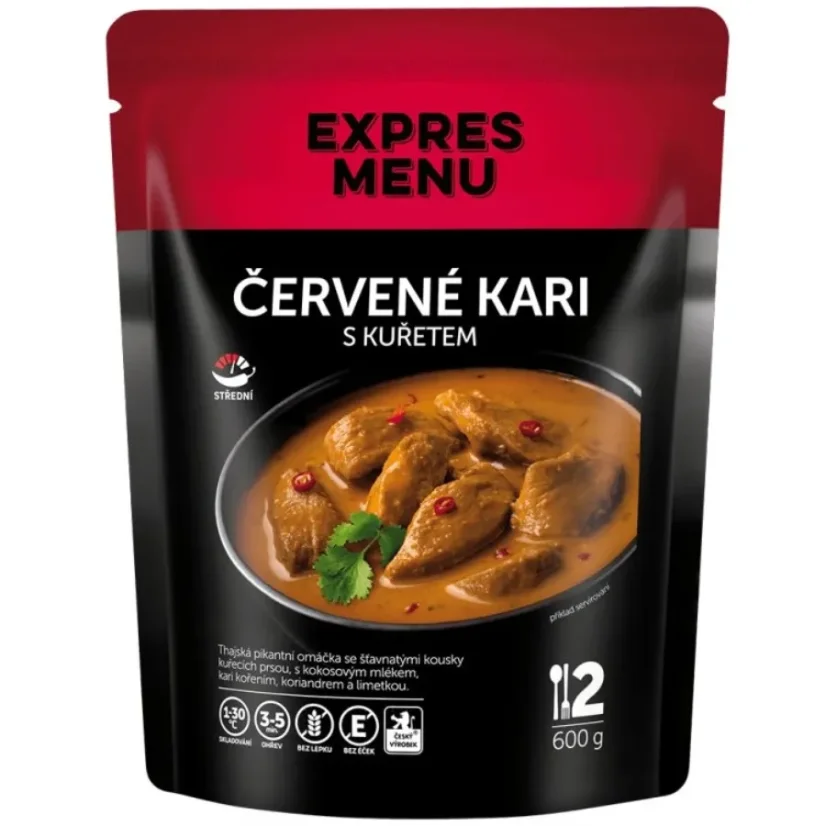Expres Menu Červené kari s kuřetem