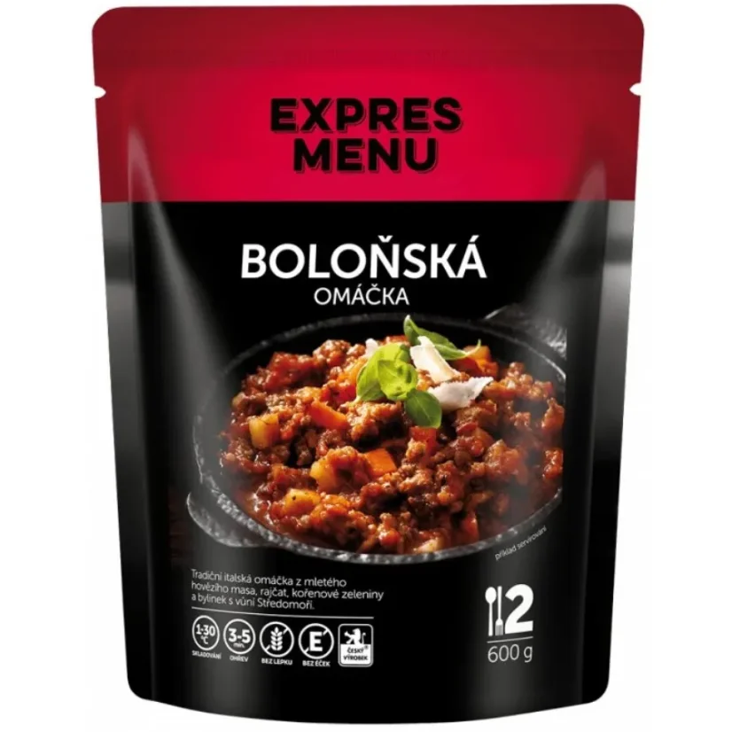 Expres Menu Boloňská omáčka s mletým hovězím