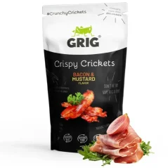 Grig Křupaví cvrčci Slanina & Hořčice 20g