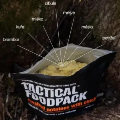 Tactical Foodpack Zemiaková kaša s kuracím a mrkvou