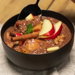 Expres Menu Warm Apple Cinnamon Porridge Expres Menu Warm Apple Cinnamon Porridge