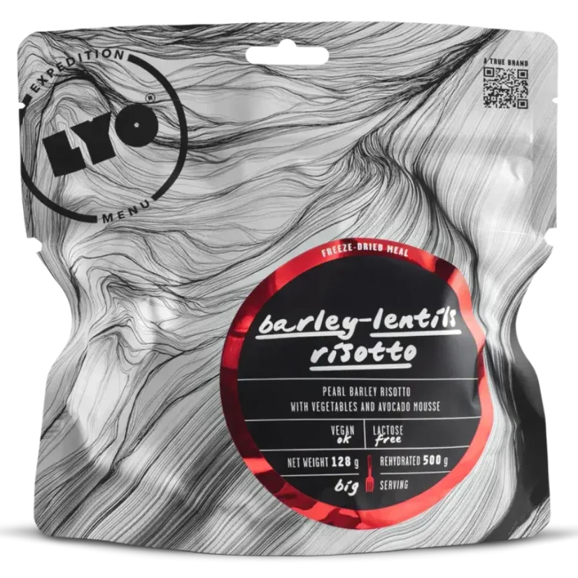 Lyofood Krúpovo-šošovkové rizoto so zeleninou a avokádom