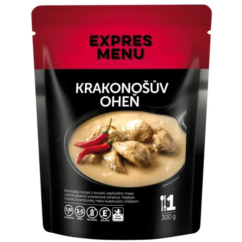 Expres Menu Krakonošův oheň