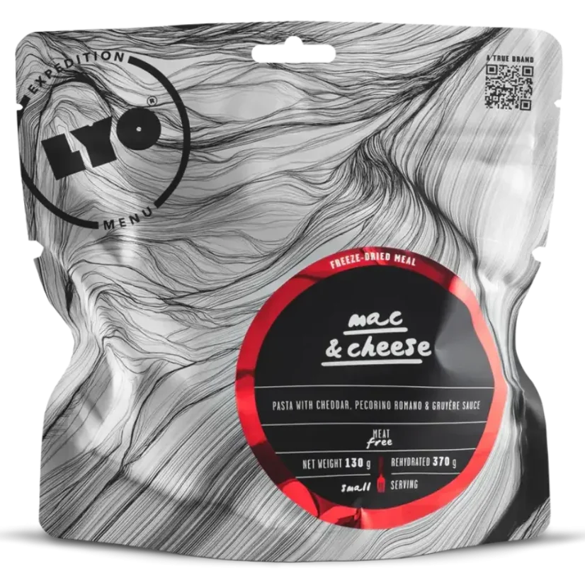 Lyofood Mac&Cheese (těstoviny se sýrovou omáčkou)