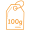 Řazení dle ceny za 100g