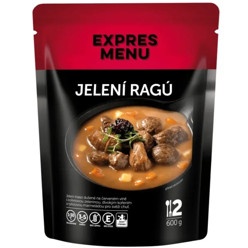 Expres Menu Jelení ragú