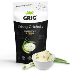 Grig Chrumkavé cvrčky Kyslá smotana & Cibuľa 20g