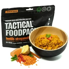 Tactical Foodpack Čočkový Stroganoff s bramborami a zeleninou Tactical Foodpack Čočkový Stroganoff s bramborami a zeleninou