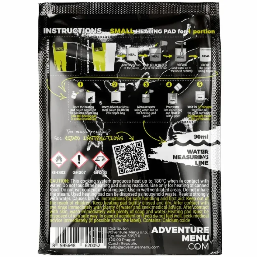 Adventure Menu Samoohřevná kapsle 30g