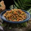 Adventure Menu & Sens Cricket protein penne in sauce with beans, spinach, and olives Adventure Menu & Sens Cricket protein penne in sauce with beans, spinach, and olives