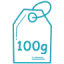 Řazení dle ceny za 100g