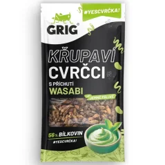 Grig Křupaví cvrčci Wasabi 13g Grig Křupaví cvrčci Wasabi 13g
