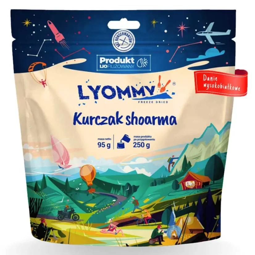 Lyommy Kuřecí shawarma