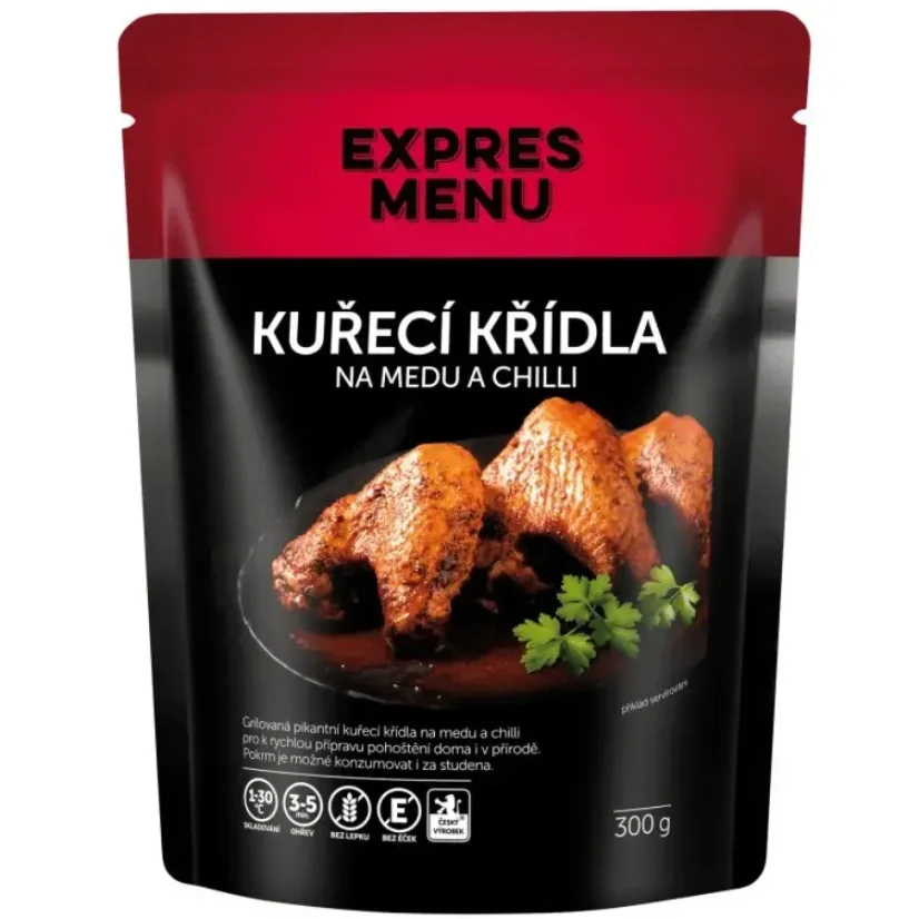 Expres Menu Kuracie krídla na mede a chilli