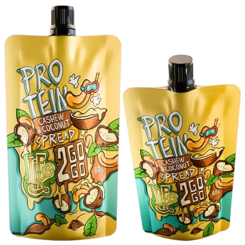 ořechový krém v kapsičce Protein cashew & Coconut spread