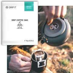 Drip it Káva mletá ve filtri Brazil Minas Gerais 10 g