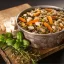 Adventure Menu Vegetable risotto with Tofu