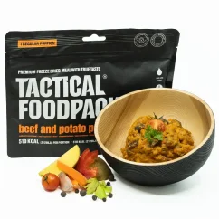 Tactical Foodpack Hovězí guláš s bramborami a zeleninou Tactical Foodpack Hovězí guláš s bramborami a zeleninou