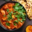 Adventure Menu Chicken Tikka Masala with basmati rice