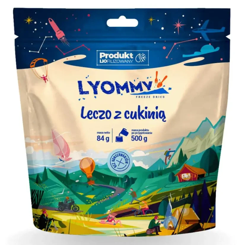 Lyommy Lečo s cuketou a mletým masem