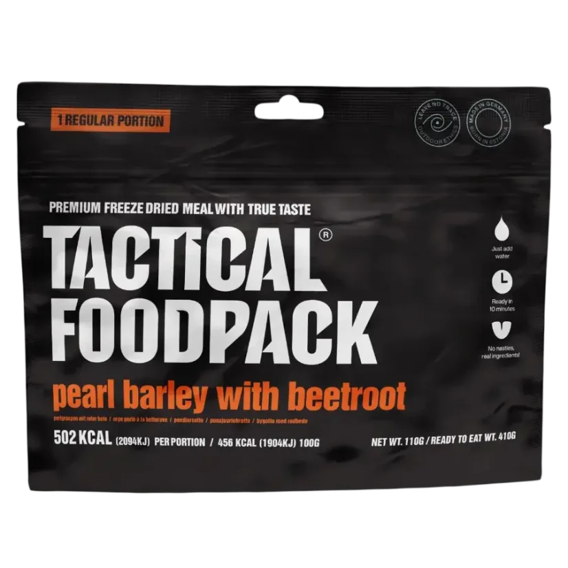 Tactical Foodpack Pearl Barley with Beetroot