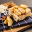 Adventure Menu Bread pudding with apples and cinnamon