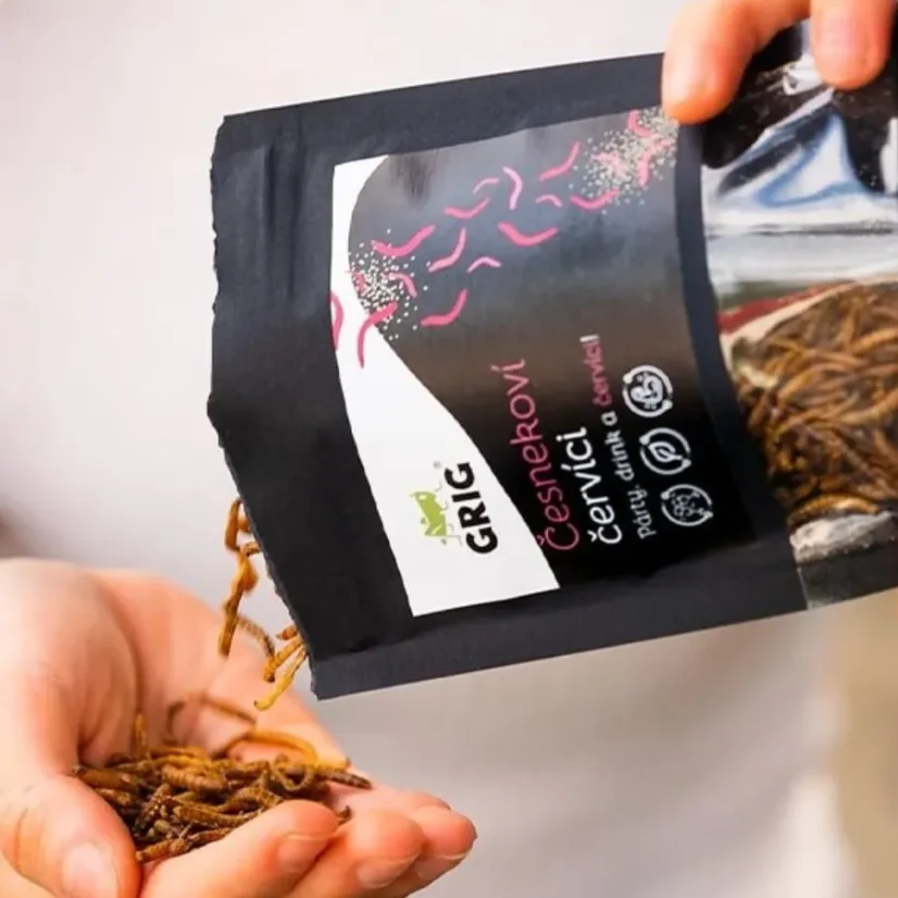 Grig Crunchy worms Chilli