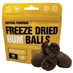Tactical Foodpack Rumové kuličky sušené mrazem Tactical Foodpack Rumové kuličky sušené mrazem