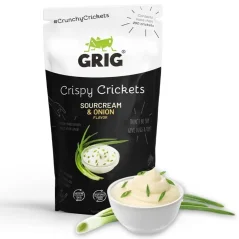 Grig Chrumkavé cvrčky Kyslá smotana & Cibuľa 20g