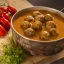 Adventure Menu Meat balls with Basmati and tomato sauce