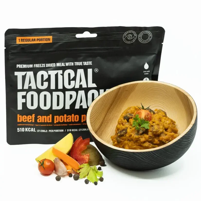 Tactical Foodpack Hovězí guláš s bramborami a zeleninou