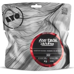 Lyofood Kuře pěti chutí se zeleninou, houbami a rýží Lyofood Kuře pěti chutí se zeleninou, houbami a rýží