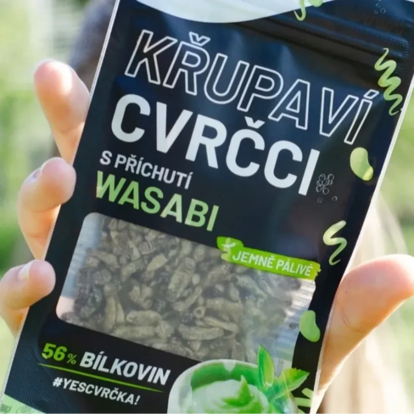 Grig Crunchy crickets Wasabi