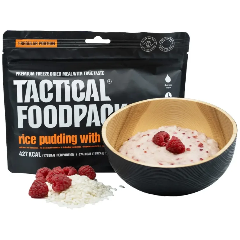 Tactical Foodpack Rýžová kaše s malinami