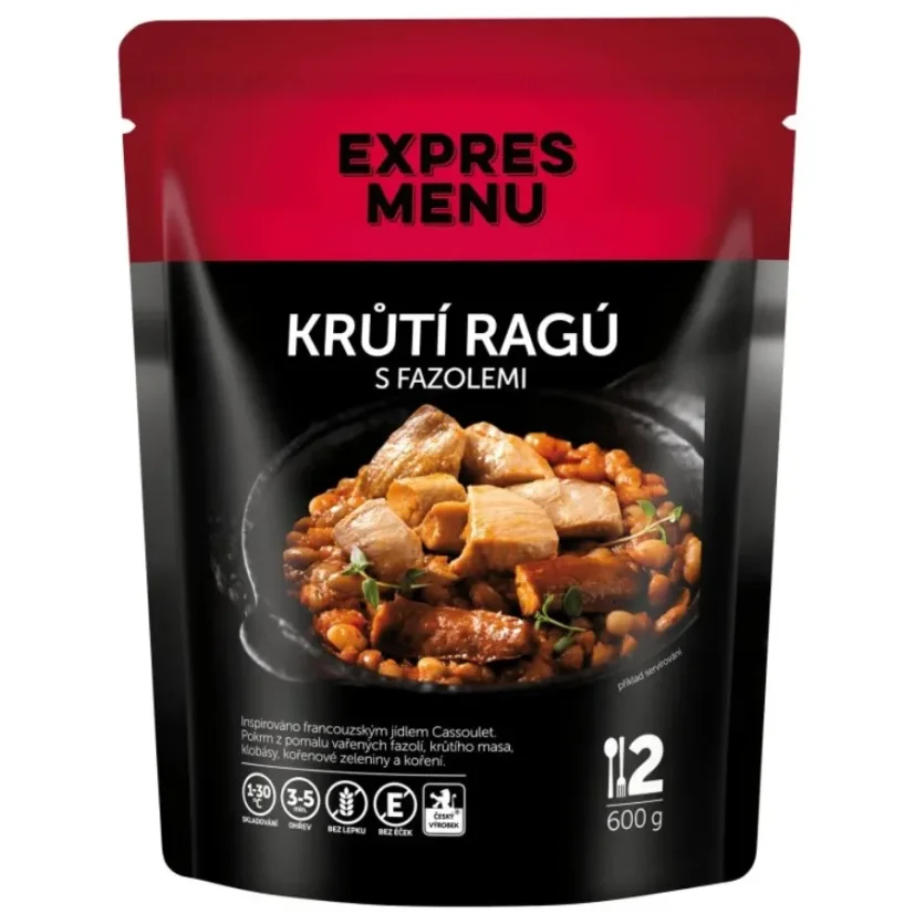 Expres Menu Morčacie ragú s fazuľou