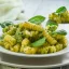 Adventure Menu Fusilli with spinach and walnuts