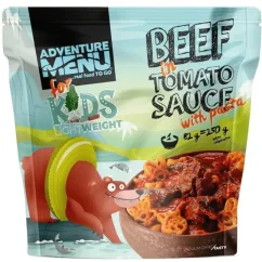 Adventure Menu Hovězí v rajské omáčce s těstovinami pro děti