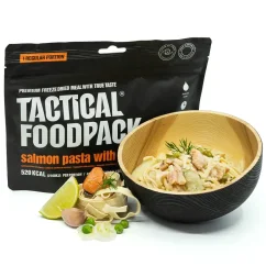 Tactical Foodpack Cestoviny s lososom, bielym vínom a parmezánom Tactical Foodpack Cestoviny s lososom, bielym vínom a parmezánom